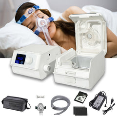 DeepSleep CPAP / APAP Machine With Detachable Heated Humidifier