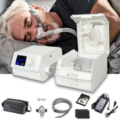 DeepSleep CPAP / APAP Machine With Detachable Heated Humidifier