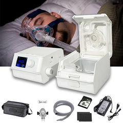 DeepSleep CPAP / APAP Machine With Detachable Heated Humidifier