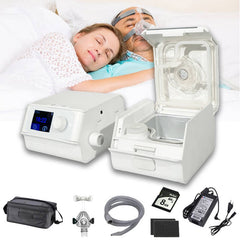 DeepSleep CPAP / APAP Machine With Detachable Heated Humidifier